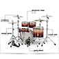 Open Box Gretsch Drums Renown Series Maple 5-Piece Shell Pack Level 1 Natural Walnut Fade