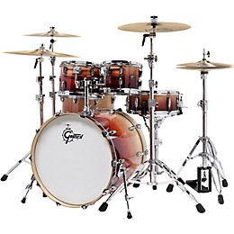 Open Box Gretsch Drums Renown Series Maple 5-Piece Shell Pack Level 1 Natural Walnut Fade