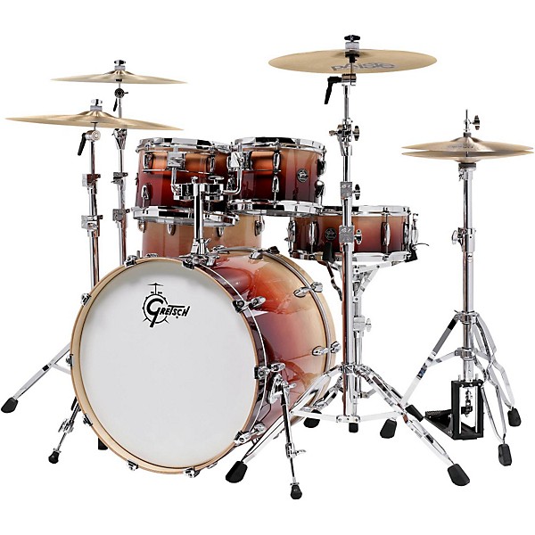 Open Box Gretsch Drums Renown Series Maple 5-Piece Shell Pack Level 1 Natural Walnut Fade