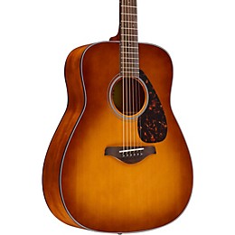 Yamaha FG800 Folk Acoustic Guitar Sand Burst with Road Runner RR1AG Gig Bag