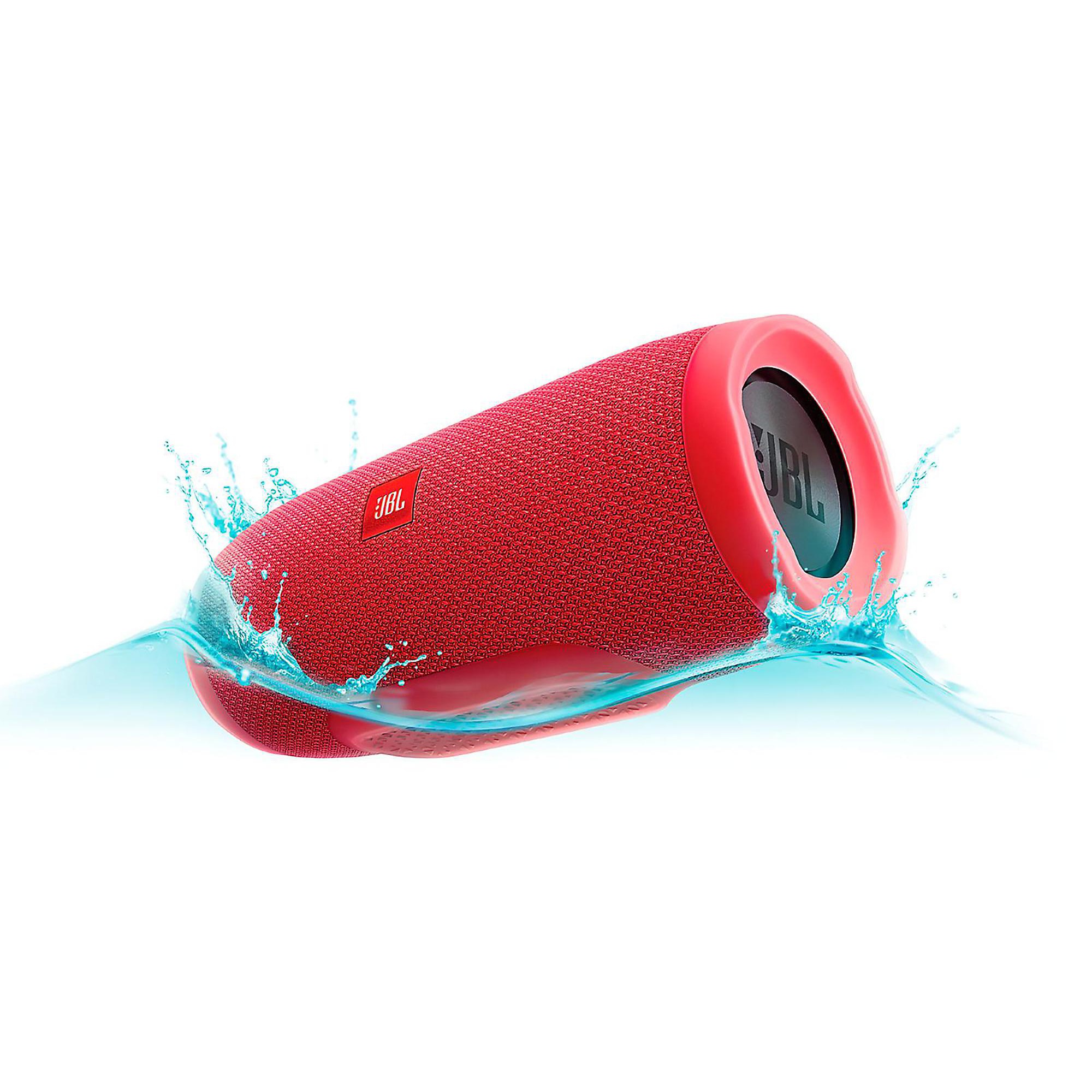 JBL Charge 3 Portable Bluetooth Speaker Red | Guitar Center