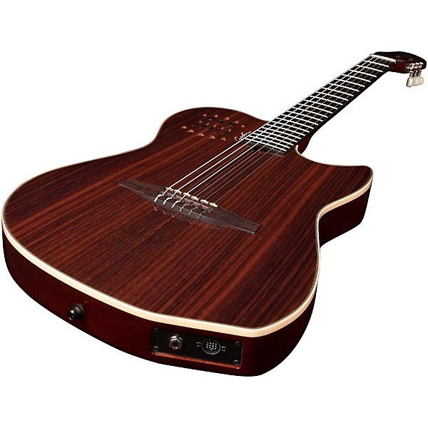 Open Box Godin Multiac HG SA Nylon-String Classical Acoustic Guitar Level 2 Natural 190839674326