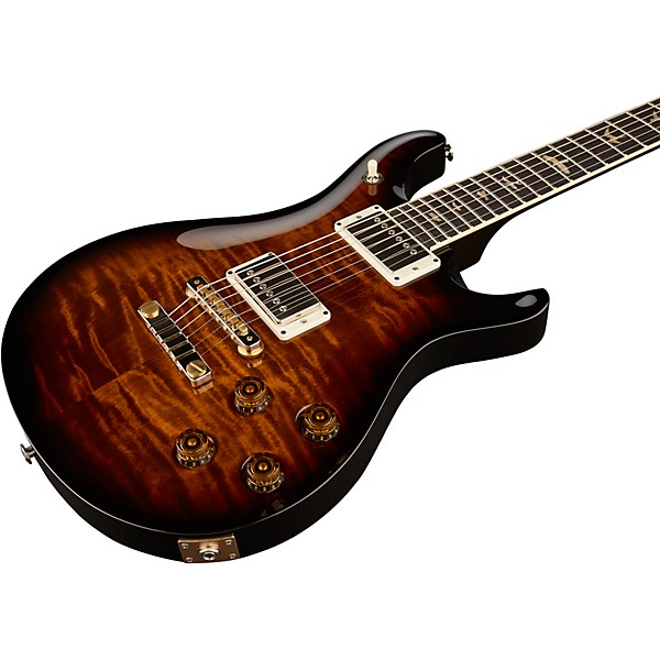 PRS McCarty 594 Figured Maple Top Electric Guitar Black Gold Wrap Burst
