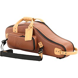 Gard Designer Leather Alto Saxophone European Model Gig Bag Brown Black