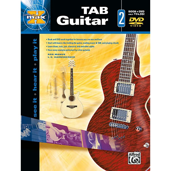 Alfred Alfred's MAX TAB Guitar 2 Book & DVD