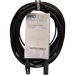 American DJ AC3PDMX5PRO Professional DMX Lighting Cable 3 ft. American DJ AC3PDMX5PRO Professional DMX Lighting Cable 50 ft.