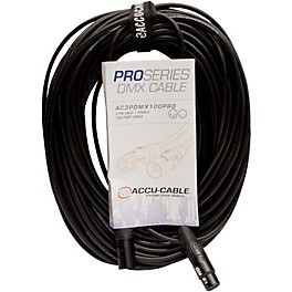 American DJ AC3PDMX5PRO Professional DMX Lighting Cable 3 ft. American DJ AC3PDMX5PRO Professional DMX Lighting Cable 100 ft.