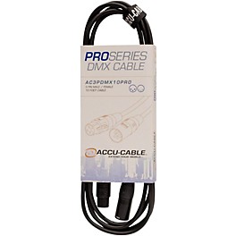 American DJ AC3PDMX5PRO Professional DMX Lighting Cable 3 ft. American DJ AC3PDMX5PRO Professional DMX Lighting Cable 10 ft.