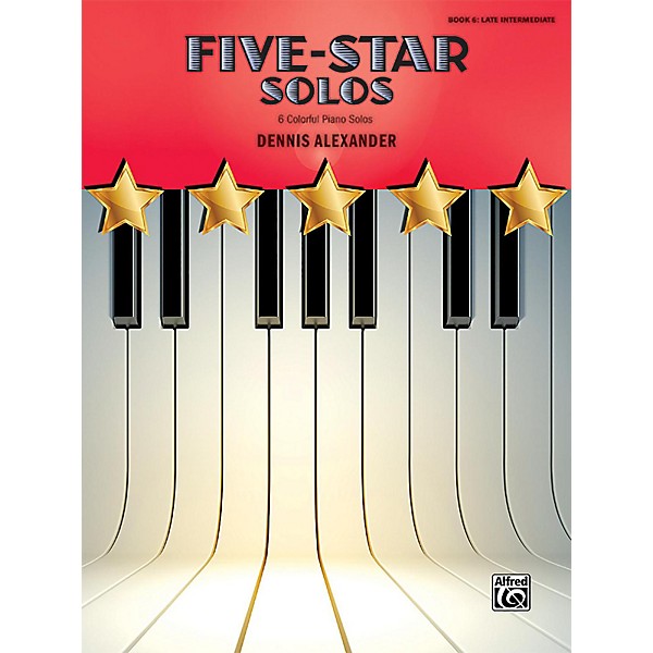 Alfred Five-Star Solos, Book 6 Late Intermediate