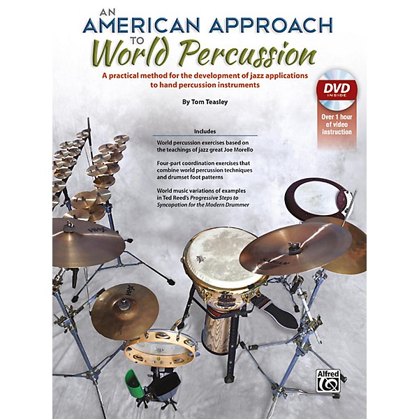 Alfred An American Approach to World Percussion Book & DVD