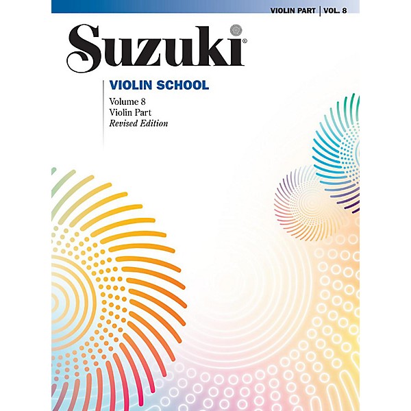 Alfred Suzuki Violin School Volume 8 Book (Revised)