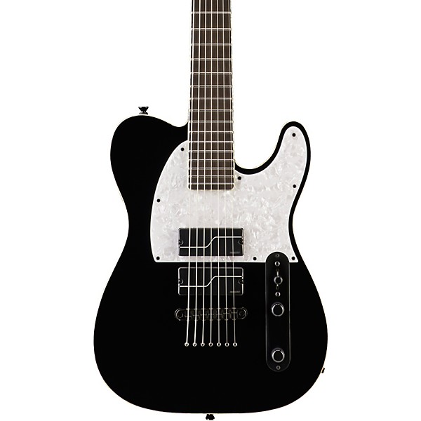 Open Box ESP Stef Carpenter T 7-string Baritone Electric Guitar Level 2 Black 194744270321