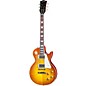 Open Box Gibson Custom Standard Historic 1958 Les Paul Plaintop Reissue Gloss Electric Guitar Level 2 Iced Tea 888365986173 thumbnail