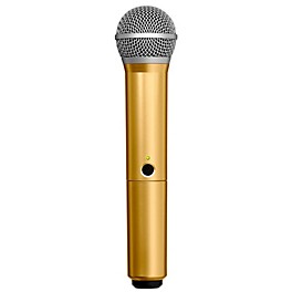 Shure WA712 Color Handle for BLX2 Transmitter With PG... Shure WA712 Color Handle for BLX2 Transmitter With PG58 Capsule Gold