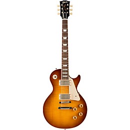 Gibson Custom Standard Historic 1958 Les Paul Plaintop Reissue VOS Electric Guitar Iced Tea