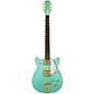 Open Box Gretsch Guitars FSR Two-Tone Electromatic Double Jet Electric Guitar Level 1 Surf Green and White