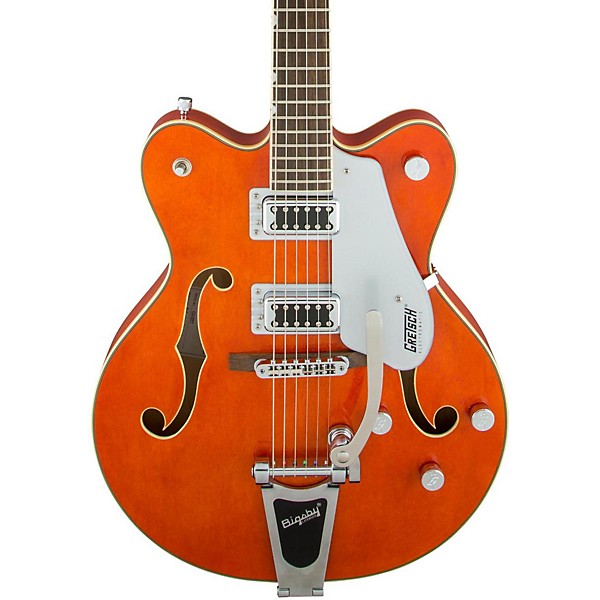 Gretsch Guitars G5422T Electromatic Double Cutaway Hollowbody Electric Guitar Orange Stain