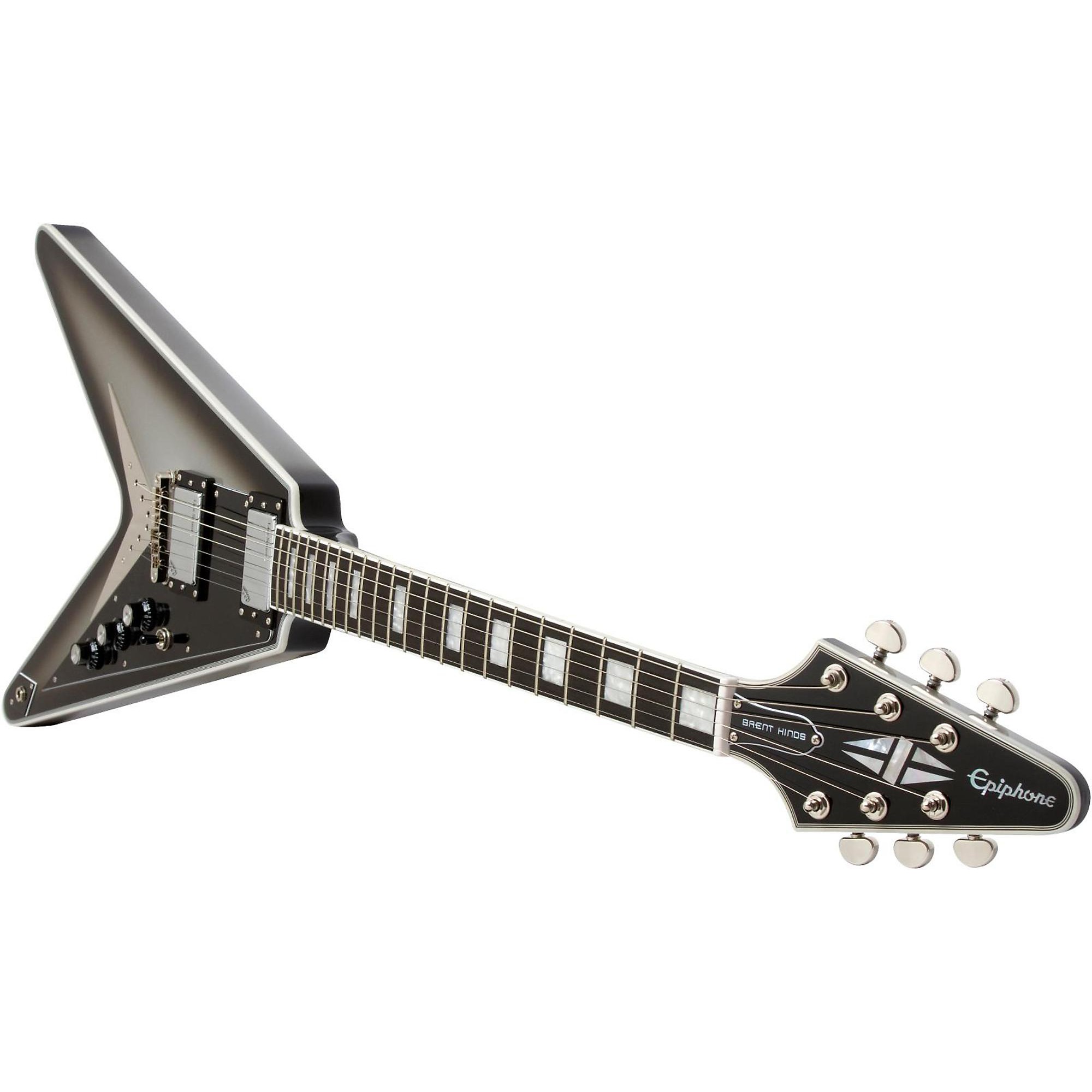 新しい到着 Open Box Epiphone Limited Edition Brent Hinds Flying-V ギター