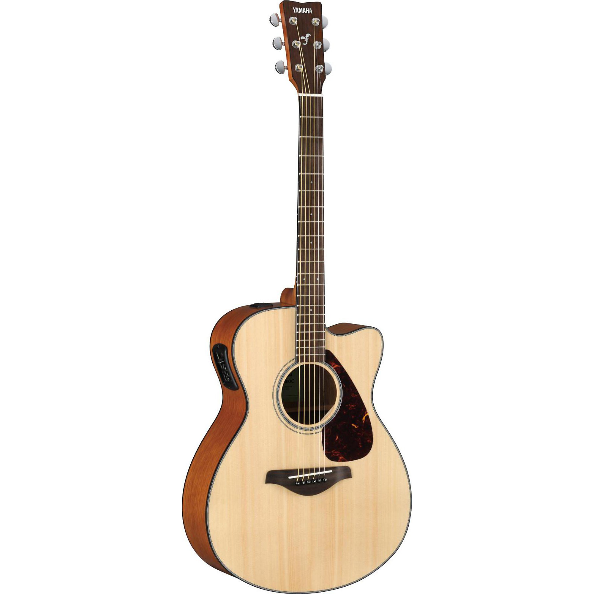 Yamaha FSX800C Small-Body Acoustic-Electric Guitar Natural