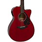 Yamaha FSX800C Small-Body Acoustic-Electric Guitar Ruby Red thumbnail