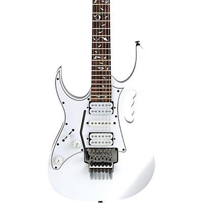 Ibanez Steve Vai Signature Jemjrl Series Left-Handed Electric Guitar White for sale