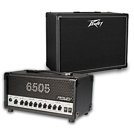 Peavey 6505 MH Micro 20W Tube Guitar Amp Head with 112-6 25W 1x12 Cabinet