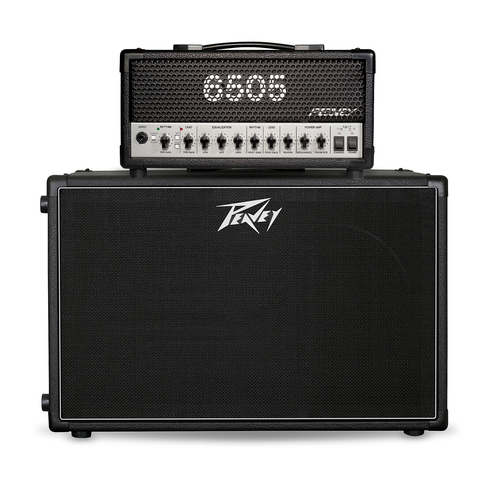 Peavey 6505 MH Micro 20W Tube Guitar Amp Head with 212-6 50W 2x12 Cabinet |  Guitar Center