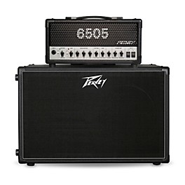 Peavey 6505 MH Micro 20W Tube Guitar Amp Head with 212-6 50W 2x12 Cabinet