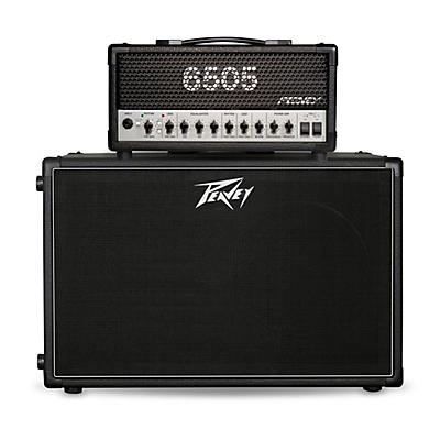 Peavey 6505 Mh Micro 20W Tube Guitar Amp Head With 212-6 50W 2X12 Cabinet for sale