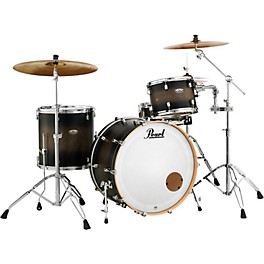 Pearl Decade Maple 3-Piece Shell Pack With 24" ... Pearl Decade Maple 3-Piece Shell Pack With 24" Bass Drum Satin Black Burst