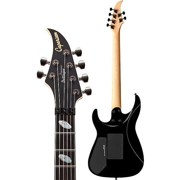 Caparison Guitars Dellinger Prominence Electric Guitar Transparent Spectrum Black