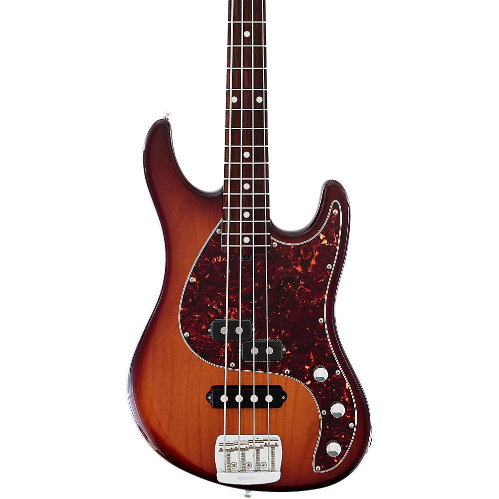 UPC 749699501244 product image for Ernie Ball Music Man Caprice Rosewood Fretboard Electric Bass Heritage Tobacco B | upcitemdb.com