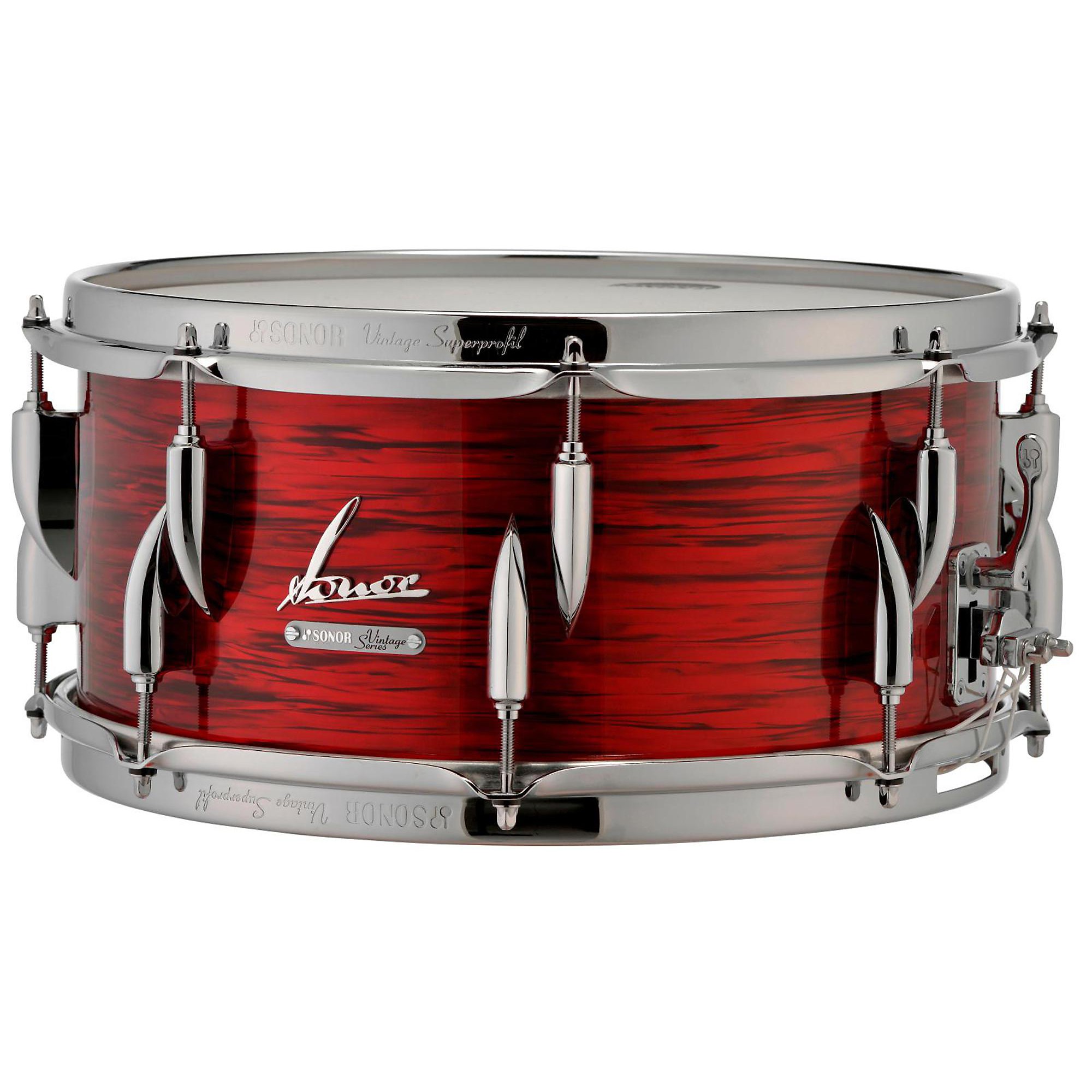 SONOR Vintage Series Snare Drum 14 x 5.75 in. Vintage Red Oyster 