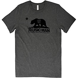 Ernie Ball Music Man Music Man Bear T-Shirt X Large Heather... Ernie Ball Music Man Music Man Bear T-Shirt Small Heather Gray