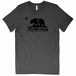 Ernie Ball Music Man Music Man Bear T-Shirt X Large Heathe... Ernie Ball Music Man Music Man Bear T-Shirt Medium Heather Gray