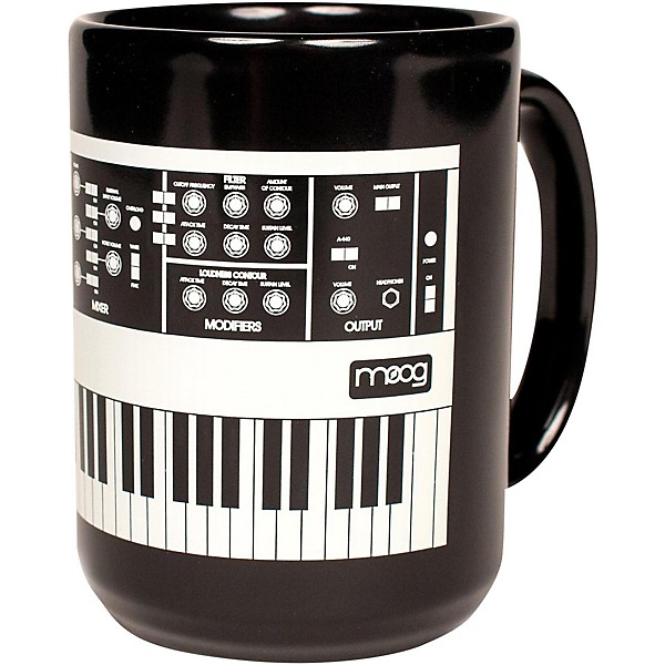 Moog Minimug - Coffee Mug Black