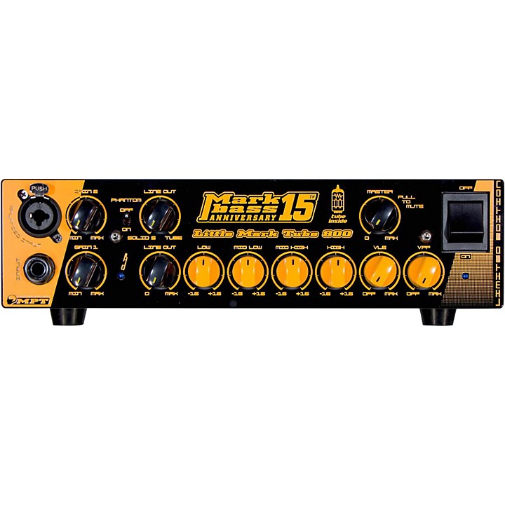 ベース Markbass Little Mark Tube 800 Open Box Markbass Little Mark Tube 800 Anniversary 15 800W