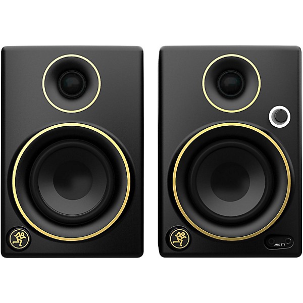 Open Box Mackie CR3 Limited Edition Gold Trim 3 in. Multimedia Monitors (Pair) Level 1