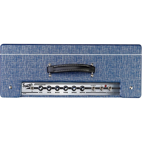 Open Box Supro 1675RT Rhythm Master 35/45/60W 1x15 Tube Guitar Combo Amp Level 2 Regular 190839727374