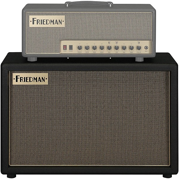 Friedman Runt 2x12 EXT 120W 2x12 Ported Closed Back Guitar Cabinet with Celestion Vintage 30s