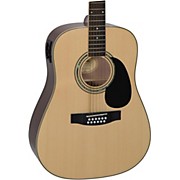 Mitchell D120s12e 12-String Dreadnought Acoustic-Electric Guitar Natural for sale