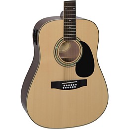 Open Box Mitchell D120S12E 12-String Dreadnought Acoustic-Electric Guitar Level 2 Natural 194744183720