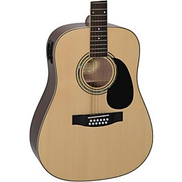 Mitchell D120S12E 12-String Dreadnought Acoustic-Electric Guitar Natural