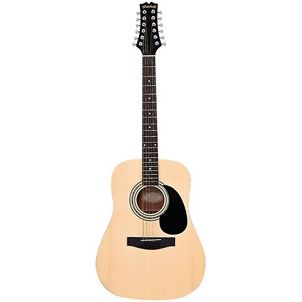 Mitchell D120S12E 12-String Dreadnought Acoustic-Electric Guitar Natural