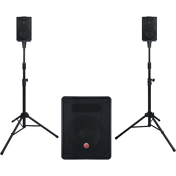 Open Box Harbinger M350 Portable PA System with Subwoofer Level 1