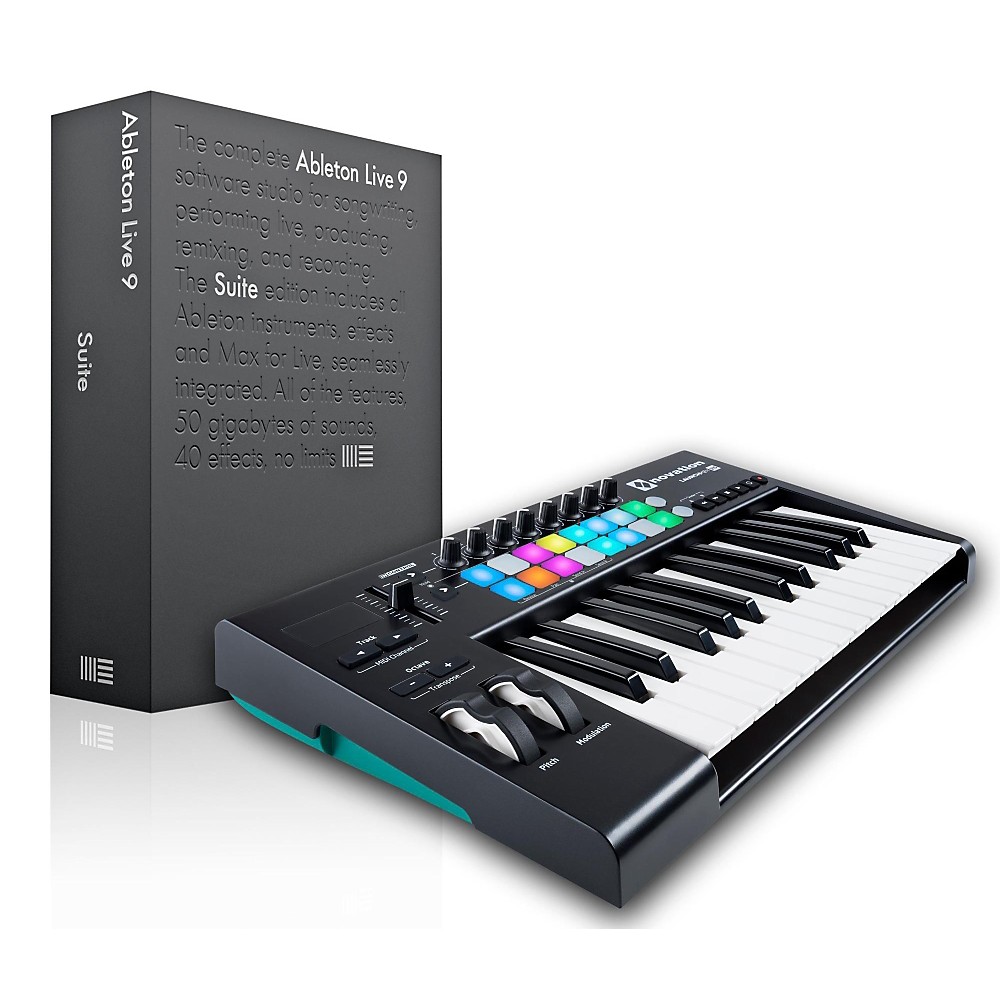 UPC 888365755830 product image for Novation Novation Launchkey 25 Midi Controller With Ableton Live 9.5 Suite | upcitemdb.com