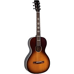Open Box Recording King RPH-P2-TS Dirty 30's Cross Country Parlor Acoustic Guitar Level 1 Natural