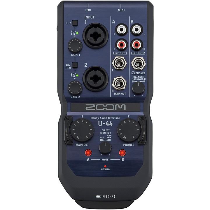 U-24 ZOOM Handy Audio Interface【美品】 Zoom U-24 2 Channel Handy Audio Interface ZU24 - Canada's