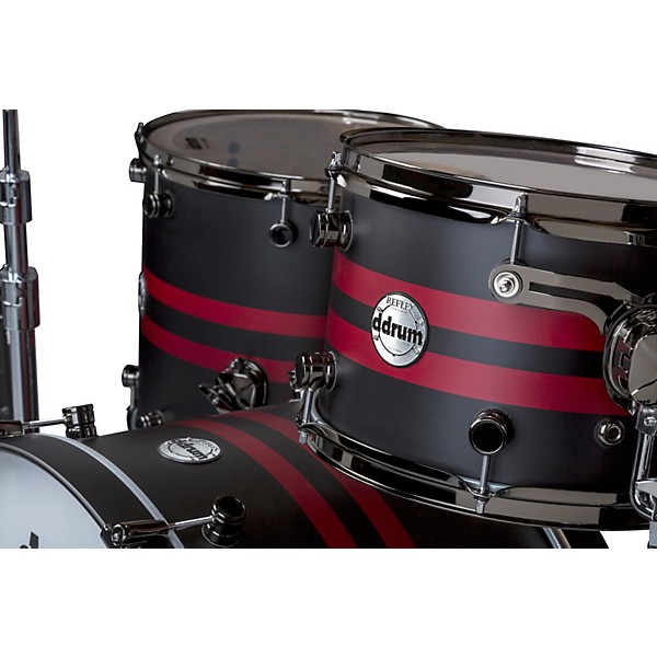 ddrum Reflex Rally Sport 422 Exclusive 4-Piece Shell Pack Red/Black