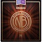 D'Addario NB1152 Nickel Bronze Custom Light Acoustic Strings 3-Pack with FREE NS Micro Headstock Tuner